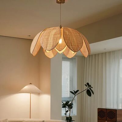 Designer Lamps Living Room Dining Room Lamps Chinese Style Petal Shape Pendant Light(WH-WP-92)
