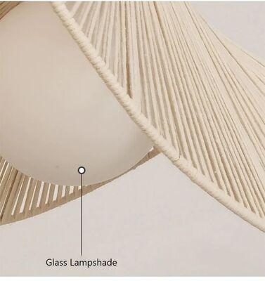 Art Hanging Wicker Lamp Bedroom Parlor Hotel Nordic Rattan Wabi Sabi Pendant Light(WH-WP-101)