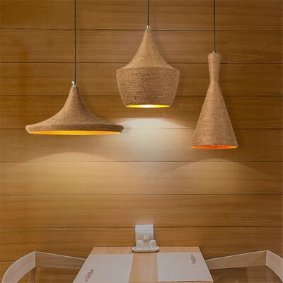 Cafe Lighting Restaurant Loft Bar Personality Industrial Style  Rope Pendant Light(WH-WP-120)