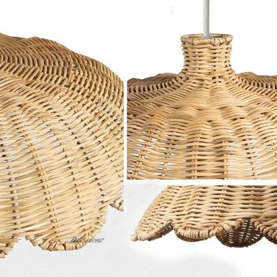 Restaurant Light Coffee Shop Home Decoration Natural Rattan Handmade Weave Pendant Lamps(WH-WP-137)