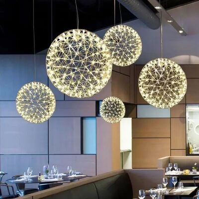 Modern Brief Loft Spark Ball LED Pendant Light  Raimond II Pendant（WH-AP-615）