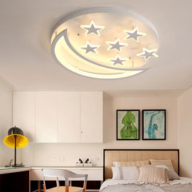 Modern lamp Star and Moon Children Kids Room Bedroom Living Room Chandelier Lighting (WH-MA-100)