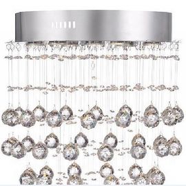 Drop Crystal Ceiling Long Chandelier for Indoor home Lighting Fixtures (WH-CA-01)