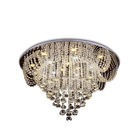 Simple Round Indoor Crystal Ceiling Light Glass with Dimmable (WH-AC-05)