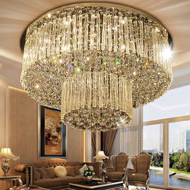 Luxury Crystal Lounge ceiling lights for Indroom home project Lighting Fixtures (WH-CA-08)