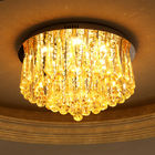 Gold Crystal flush mount ceiling Lights For Indoor Home Project Lighting (WH-CA-17）