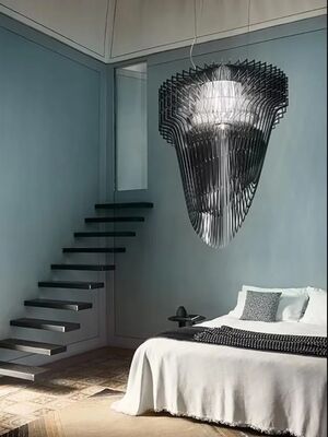 Nordic Modern Streamline Ceiling Pendant Lights Aria XL Pendant（WH-AP-630）