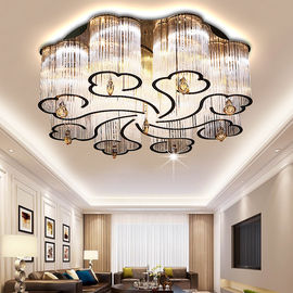 Low hanging crystal ceiling lights for indoor home Lighting Fixtures (WH-CA-20)