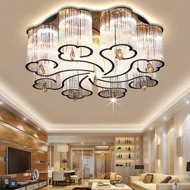 Low hanging crystal ceiling lights for indoor home Lighting Fixtures (WH-CA-20)