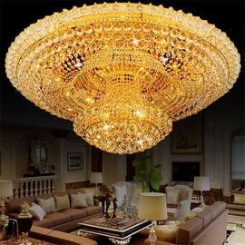 Contemporary Rose gold crystal ceiling lights for Home Project Lighting Fixtures (WH-CA-27)