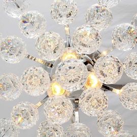 Modern Crystal Semi Flush Ceiling Lights Fixtures Indoor Home Light Fixturs (WH-CA-30)