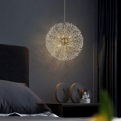 Vintage Bronze Crystal Chandelier Sphere Bedroom Lighting Dunkirk Chandelier（WH-AP-650）