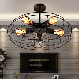 Retro copper Loft ceiling lights For Indoor home Lighting Fixtures (WH-LA-10)