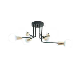 Industrial flush mount ceiling lights Fixtures For Home Lighting (WH-LA-16)