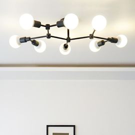 Black Gold industrial ceiling light Fixtures For Indoor home ceiling Decoration (WH-LA-17)