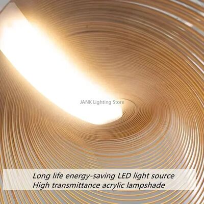 Modern Wood LED Light Pendant Lamp for Staircase Kitchen Restaurant Shop Chandelier（WH-AP-675）