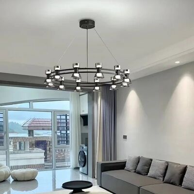 Nordic Led Chandelier Glass Luxury Ceiling Hanging Lights Home Room Decortion Living Room Bedroom Light （WH-AP-687）