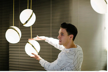 Round Ball hanging light Pendant Lamp fixture for Kitchen Dining room (WH-AP-61)