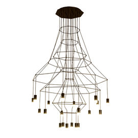 Modern long hanging suspended pendant light fixture For Kitchen Dining room (WH-AP-62)