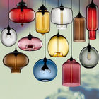 Coloured glass pendant lights For Kitchen Bar Restaurant Lighting (WH-GP-02)