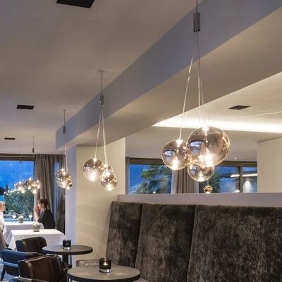 Minimalist Nordic LED Glass Chandelier Personality Interior Pendant Lamp（WH-AP-690）