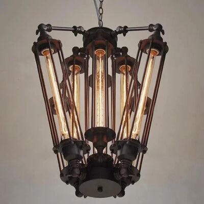Retro Industrial Style Iron Chandeliers Pendant Lamp （WH-AP-712）
