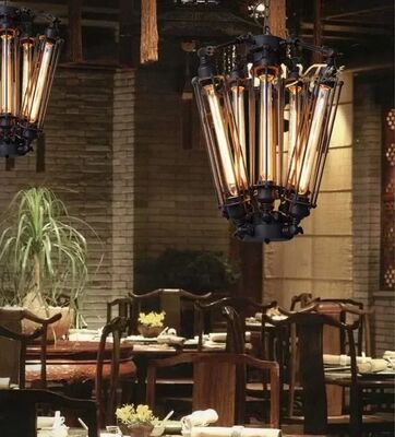 Retro Industrial Style Iron Chandeliers Pendant Lamp （WH-AP-712）
