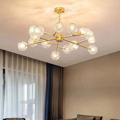 Postmodern branch chandelier living room lamp simple chandelier crystals light (WH-GP-184)