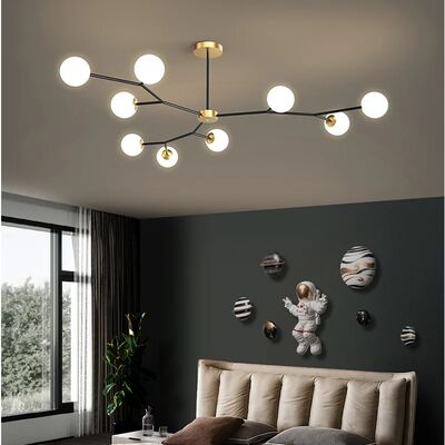 luxury Postmodern molecular lamp creative magic bean glass bubble lamp  (WH-GP-186)