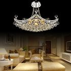 Gold Chorm Dining room Kitchen Glass Ball Chandelier Pendant Lights Fixtures (WH-MI-76)