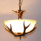 American Vintage Style Resin Antler Chandelier Ceiling Deer Horn Pendant Lights (WH-AC-32)