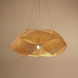 Rattan lantern pendant Lights For Indoor Kitchen Dining room Lighting Fixtures (WH-WP-02)