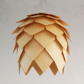 Rattan hanging lamp Pine Shape Chandelier For Indoor Kitchen Dining room Lighting (WH-WP-09)