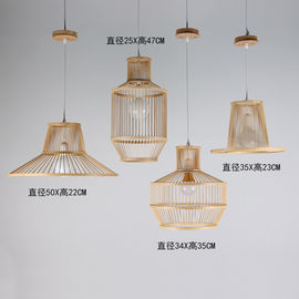 Wicker pendant Lamp shade For Kitchen Dining room Lighting Fixtures (WH-WP-11)