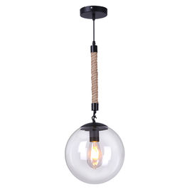 Iron hemp Rope pendant Lamp creative bar cafe balcony industrial Hanging Lamp (WH-VP-51)