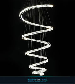 Spin Stairs Dining room Kitchen Living room Crystal Pendant Lamp Indoor House Lighting (WH-AP-84)