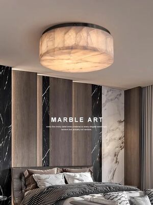 Hallway Light Living Room Led Home Decor Bedroom Luxury Modern Natural Marble Ceiling Lamp(WH-MA-317)
