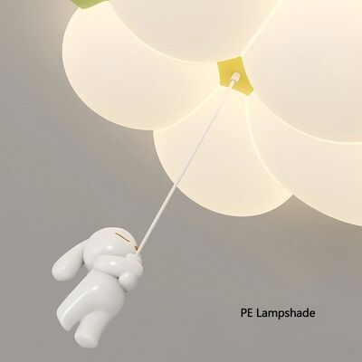 Bedroom Ceiling Light Kids Girl Boy Room with Hanging Rabbit Romantic Flower Ceiling Lamps(WH-MA-331)