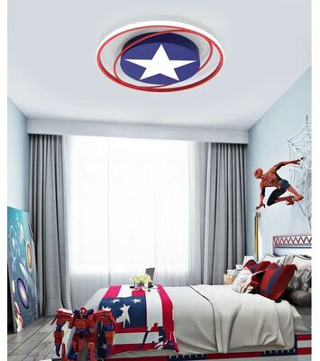 Children's room bedroom light minimalist modern cartoon America Captain lighting fixtures(WH-MA-335)