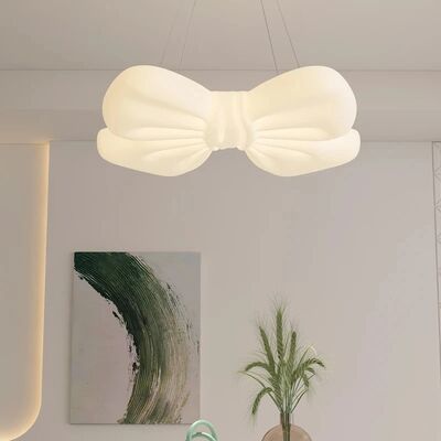 Dining Lamp Fixture Home Decorate Children's Room Creative Butterfly Knot Ceiling Lamp(WH-MA-338)