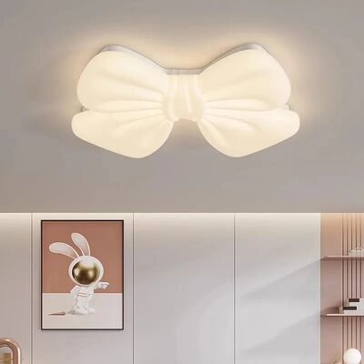 Dining Lamp Fixture Home Decorate Children's Room Creative Butterfly Knot Ceiling Lamp(WH-MA-338)