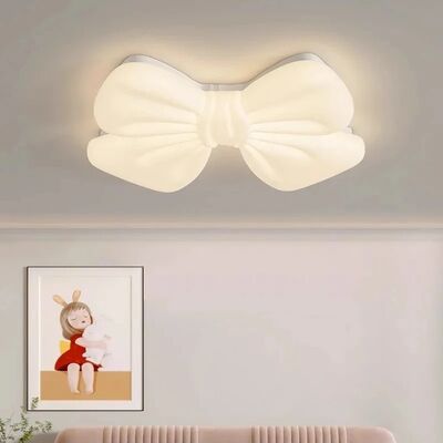 Dining Lamp Fixture Home Decorate Children's Room Creative Butterfly Knot Ceiling Lamp(WH-MA-338)