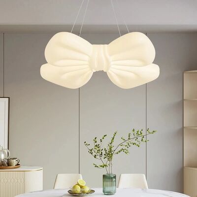 Dining Lamp Fixture Home Decorate Children's Room Creative Butterfly Knot Ceiling Lamp(WH-MA-338)