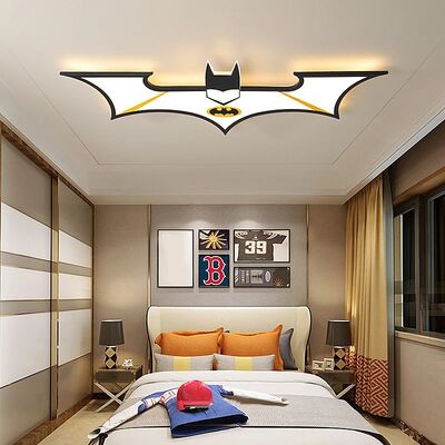 living Room Lighting LED Child Chandeliers Study Creative Remote control bat Ceiling Lights(WH-MA-339)