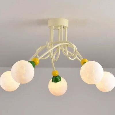Living Room Lamps Children Room Study Personality Modern Simple Interesting Ceiling Lamp(WH-MA-340)