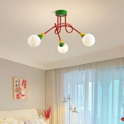 Living Room Lamps Children Room Study Personality Modern Simple Interesting Ceiling Lamp(WH-MA-340)