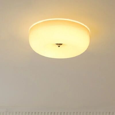 Bedroom Light Living Room French Aisle Balcony Surface Mounted Bauhaus Glass Ceiling Lamp(WH-MA-343)