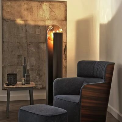Indoor Lighting Living Room Bedroom Atmosphere Designer Softwing Natevo Floor Lamp(WH-VFL-23)