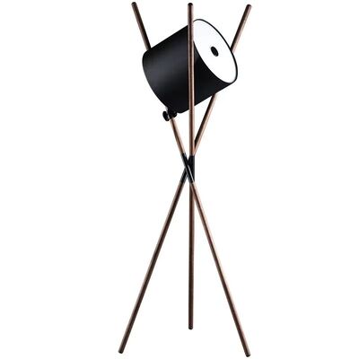 living room floor lamp bedroom creative simple Walnut lamp Shift Floor Lamp(WH-VFL-25)