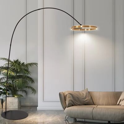 Home Decor Light Fixture Living Room Coffee Tables Ring Design LED Mito Largo Floor Lamp(WH-VFL-29)